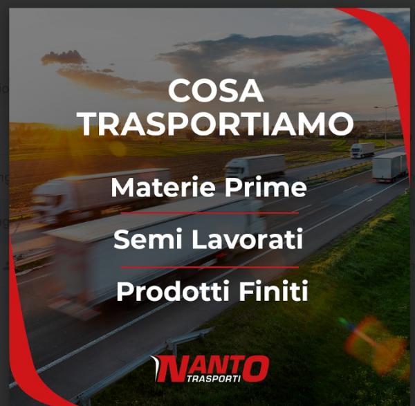 SCOPRI I NOSTRI SERVIZI DI TRASPORTO